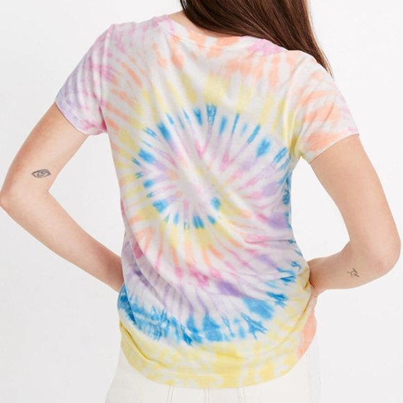 Madewell Rivet & Thread Tie-Dye Vintage Tee S - Picture 2 of 2